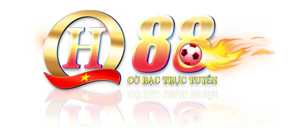 Biểu trưng thương hiệu Qh88 cho cổng Game bài, bóng đá và Casino
